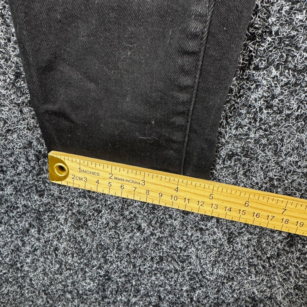 Everlane Authentic Stretch High Rise Skinny Jeans Black Ankle Size 29 - Picture 5 of 7